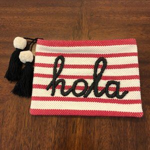 Guadalupe Hola Cloth Clutch
